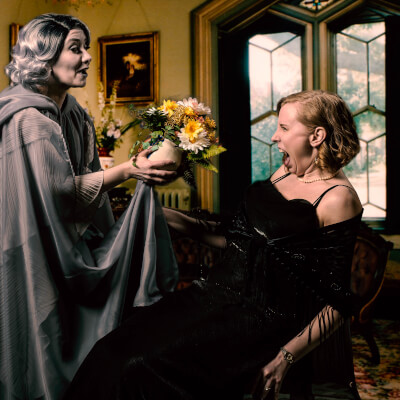 Photo from Blithe Spirit